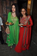 at Karva Chauth celebrations in Mumbai on 11th Oct 2014